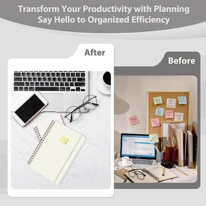 Planner 2026-2027, Weekly and Monthly Academic Year Calendar Planner, July 2026 - June 2027, Daily Agenda Book for Office School Supplies, A5(6.3'' x 8.5'')