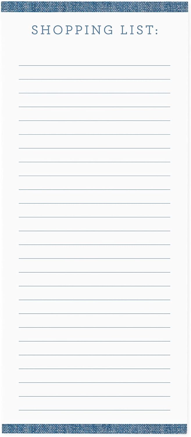 Graphique Magnetic Notepad - Peanuts Gang Grocery and Shopping List - Fun Decorative To-Do List - Perfect House Warming Gifts - 100 Tear off Sheets (4" x 9.25" x .5")