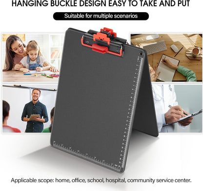 Clipboards with Pen Holder A3 Size 11 x 17 Inch Aluminum Protection Edge Clip Board for Classrooms, Offices, School, Doctor, Coaches [Upgraded Clip] (1 Pack)