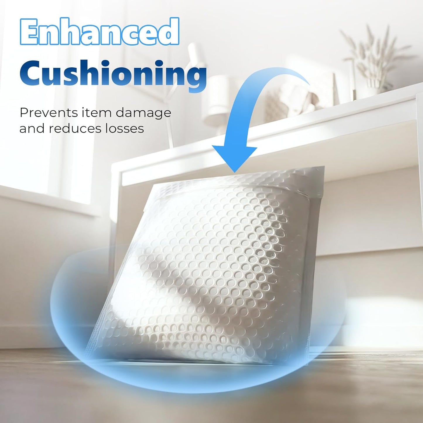 Metronic Bubble Mailers 8.5x12" 40 Pack Black Padded Envelopes Usable Size 8.5 x 11" Strong Adhesion Bubble Envelopes Medium Mailing Envelopes Bubble Padded for Small Business Shipping Books Clothes
