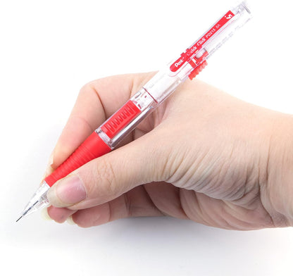 Pentel Quick Click Mechanical Pencil, (0.7mm), Medium, Black Barrel, Box of 12 Pencils (PD217A)