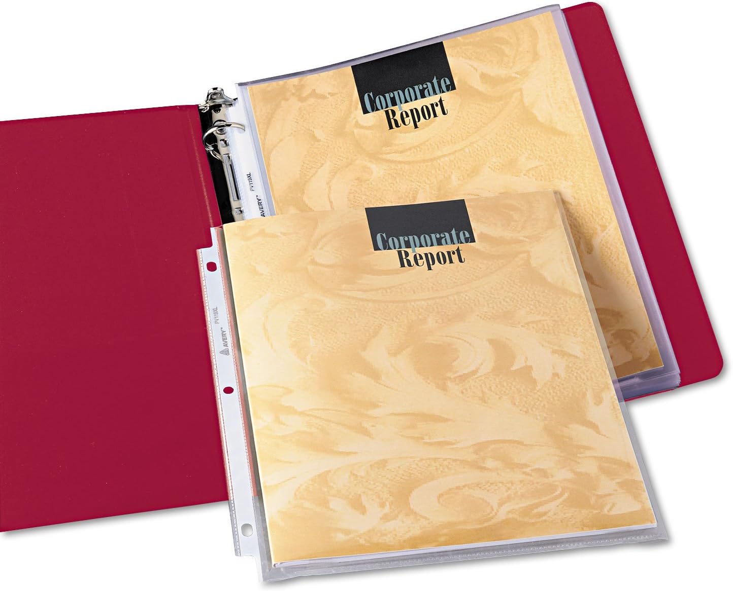 Avery 74171 Sheet Protectors, Top Load, 11-Inch x8-1/2-Inch, 25/PK, Diamond Clear