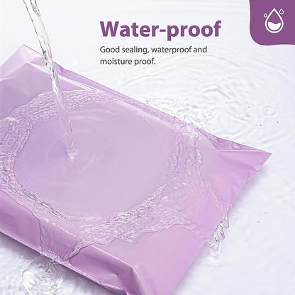 Fuxury Poly Mailers 14.5x19 Inch 50pc Shipping Bags for Small Business Mailing Envelopes for Clothing,Self Seal Shipping Envelopes Waterproof Poly bags Durable Packaging Bags Light Pink