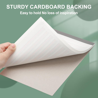 M&G 7x10 Note Pads, 6 Pack B5 Legal Pads 70 Sheets Notepads Writing Pad Graph Grid Chinese Memo Paper Tablet Kraft Cover for Work Writing Note Taking Chinese