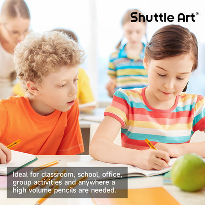 Shuttle Art 108 Pack Golf Pencils With Erasers, #2 HB Pencils Bulk, 3.5” Mini Pencil, Pre-Sharpened Small Pencil for Kids Teachers Classroom Games, Back to School Supplies