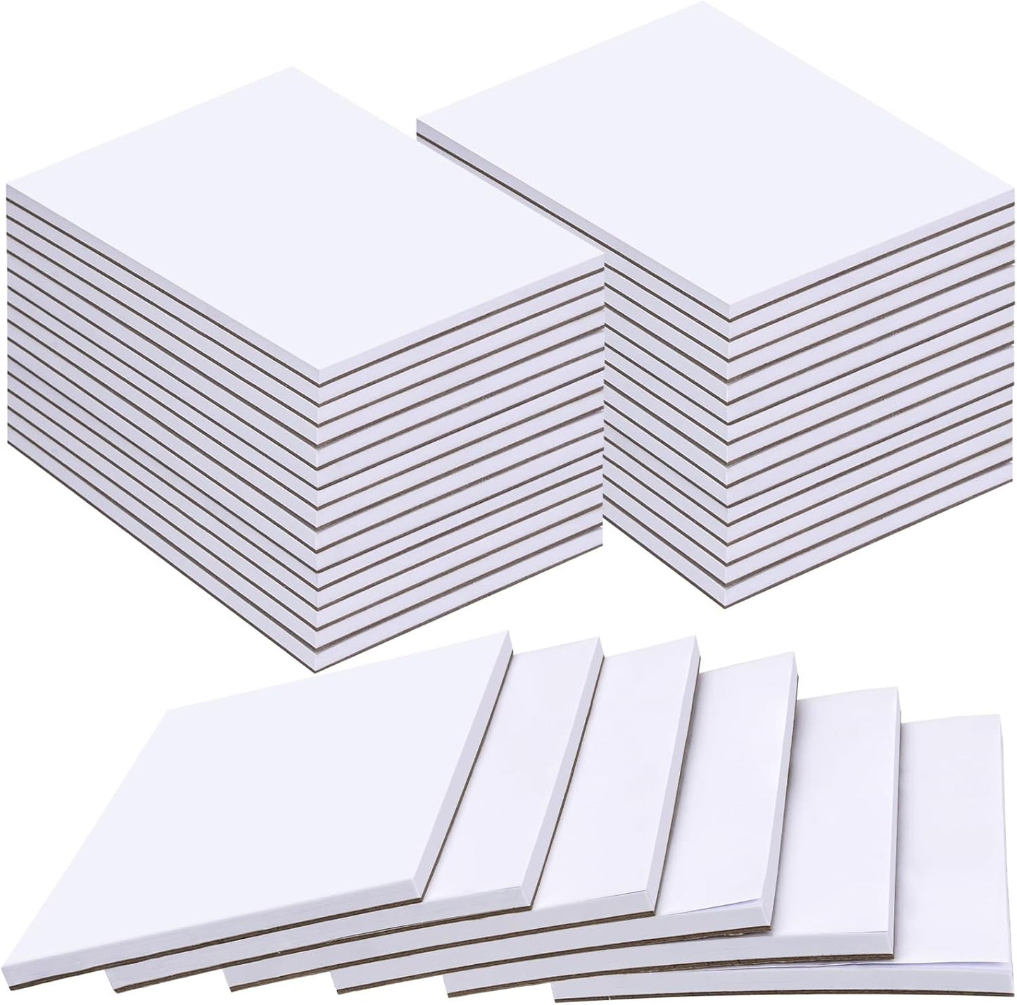 36 Pack Legal Pads Bulk, 5x8 Inch Rainbow Notepad, Note Pads Wide Ruled Perforated Memo Pad for Work Study Daily Note Taking List, Lined Writing Pads Memo Refills Notepads for Office Home School