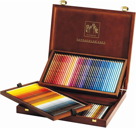 Caran D'ache Supracolor, Wooden Box 80 Pencil, s (3888.480)