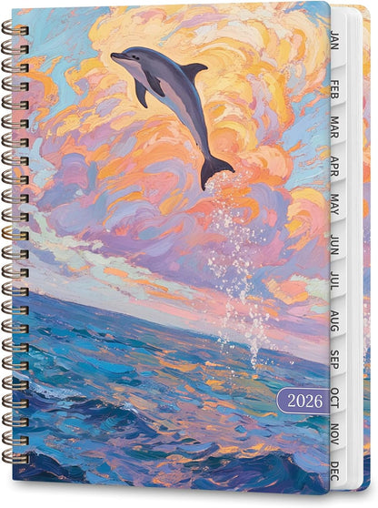 Planner 2026-2027, Weekly and Monthly Academic Year Calendar Planner, July 2026 - June 2027, Daily Agenda Book for Office School Supplies, A5(6.3'' x 8.5'')