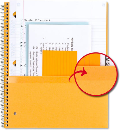 Five Star Spiral Notebook + Study App, 5 Subject, College Ruled Paper, 11" x 8-1/2", 200 Sheets, Black & Forest Green, 2 Pack (820190)