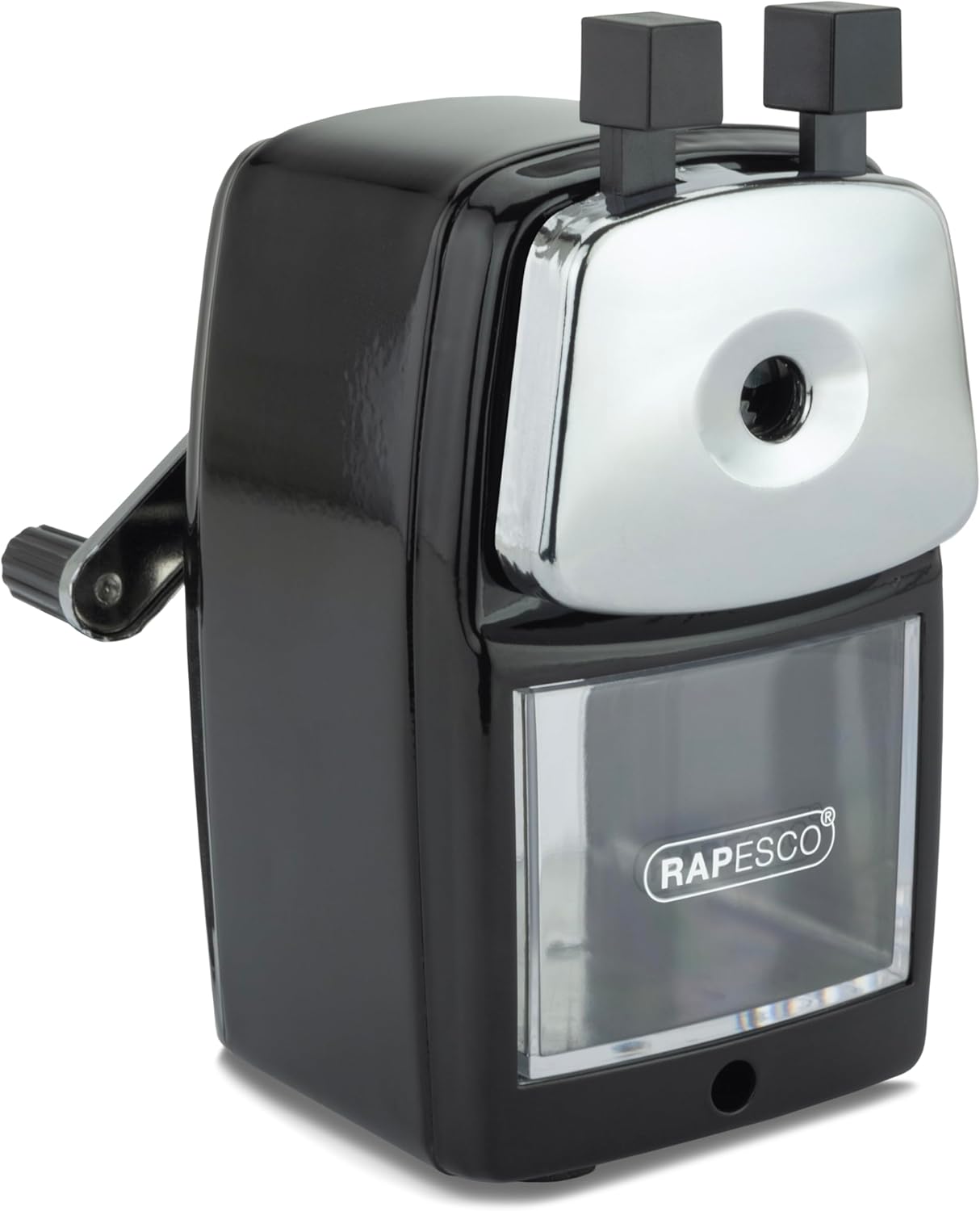 Rapesco 64 Desk Top Pencil Sharpener, Black (R64000B2)
