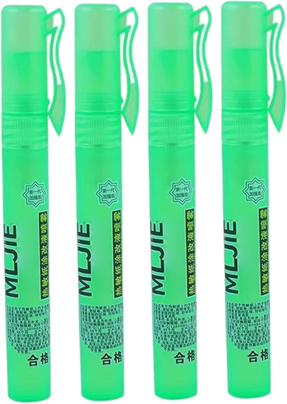 Thermal Paper Eraser Spray Quick Dry White Out Liquid Spray with Lid 4PCS Portable Correction Fluid for Documents, Labels, Packages, Shipping Addresses Office Products..