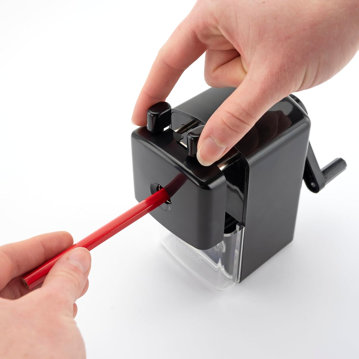 Rapesco 64 Desk Top Pencil Sharpener, Black (R64000B2)