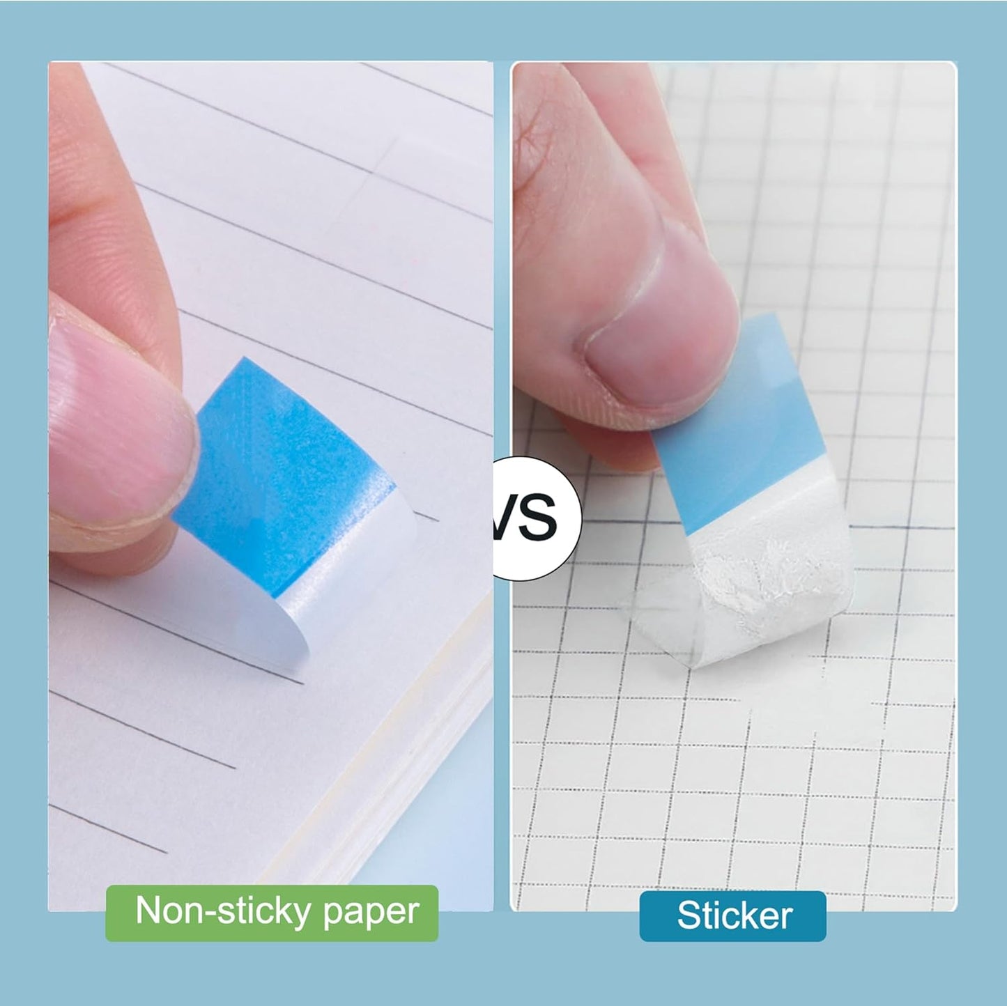 Golcellia Fluorescent Translucent Sticky Note Flags, 1200 Pcs Total, Pack of 10 Color Tabs, Arrow Index Tabs, Page Flag Markers