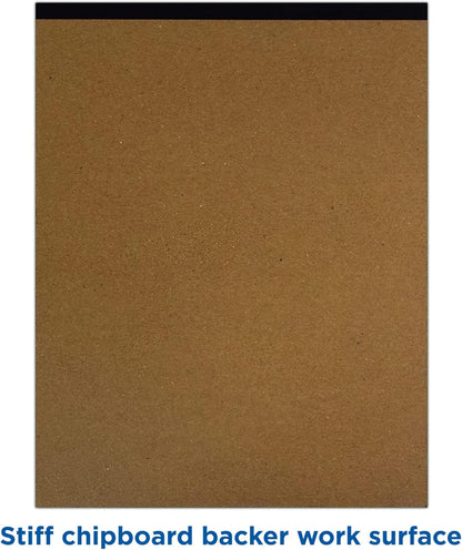 ALVIN Cross Section Graph Paper Pad 8.5" x 11" Model 1422-5 Versatile Drafting and Architecture Paper Acid-Free 10 x 10 Inches Grid - 50-Sheet, 8.5 x 11 Inches