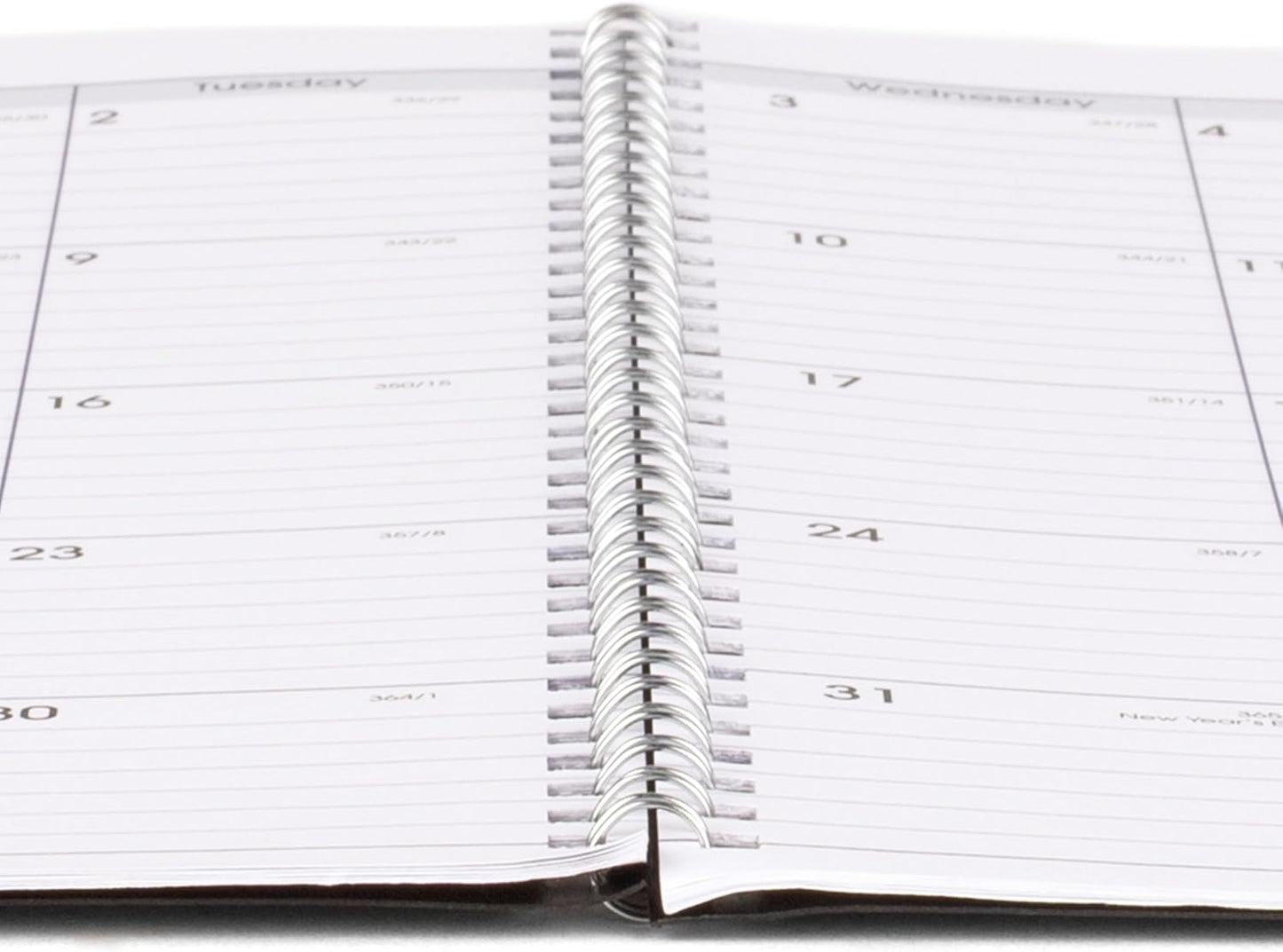 AT-A-GLANCE Planner 2026-2027 Weekly & Monthly Academic 12-Month July-June Quarter-Hourly Appointment Book, 8-1/2" x 11", DayMinder, Charcoal (AYC52045)