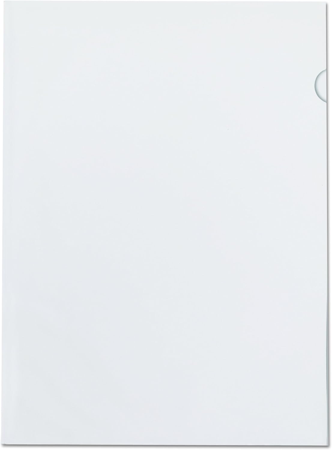 Pendaflex Color Jacs Transparent File Jackets, Letter Size, Poly, Clear, 50 per Box (61504EE)