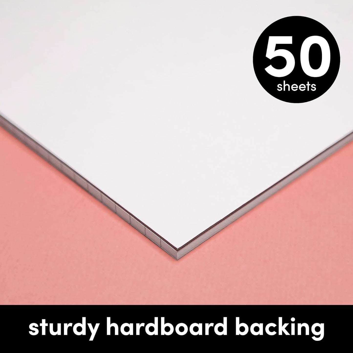 PAPERAGE Lined Legal Pads, (Rainbow), 6 Pack, 50 Sheets Each, Wide/Legal Ruled, Note Pads, Paper, 5 inches x 8 inches