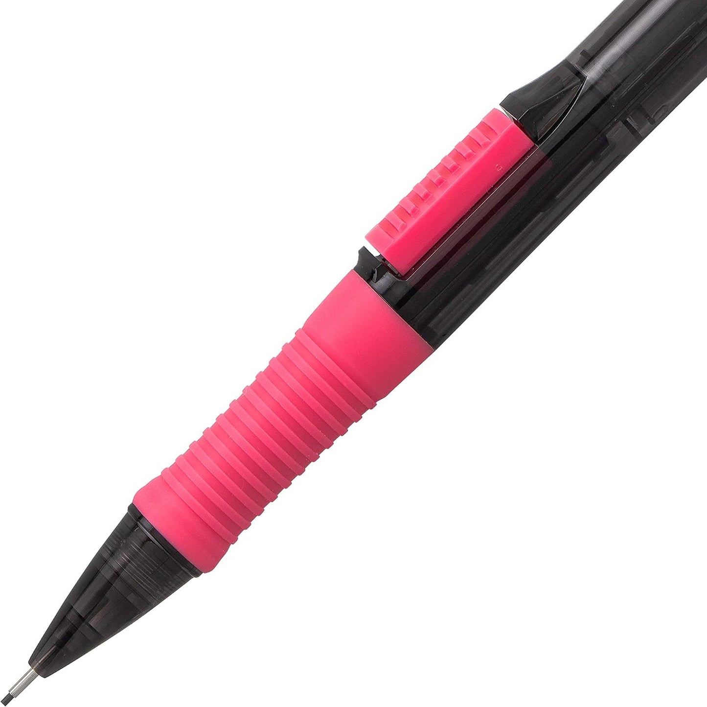 Pentel Quick Click Pop Mechanical Pencil, (0.7mm), Medium, 2 Eraser Refills, Pack of 4 (PD217ALEBP4)