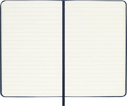 Moleskine Classic Notebook, Hard Cover, Pocket (3.5" x 5.5") Ruled/Lined, Sapphire Blue, 192 Pages