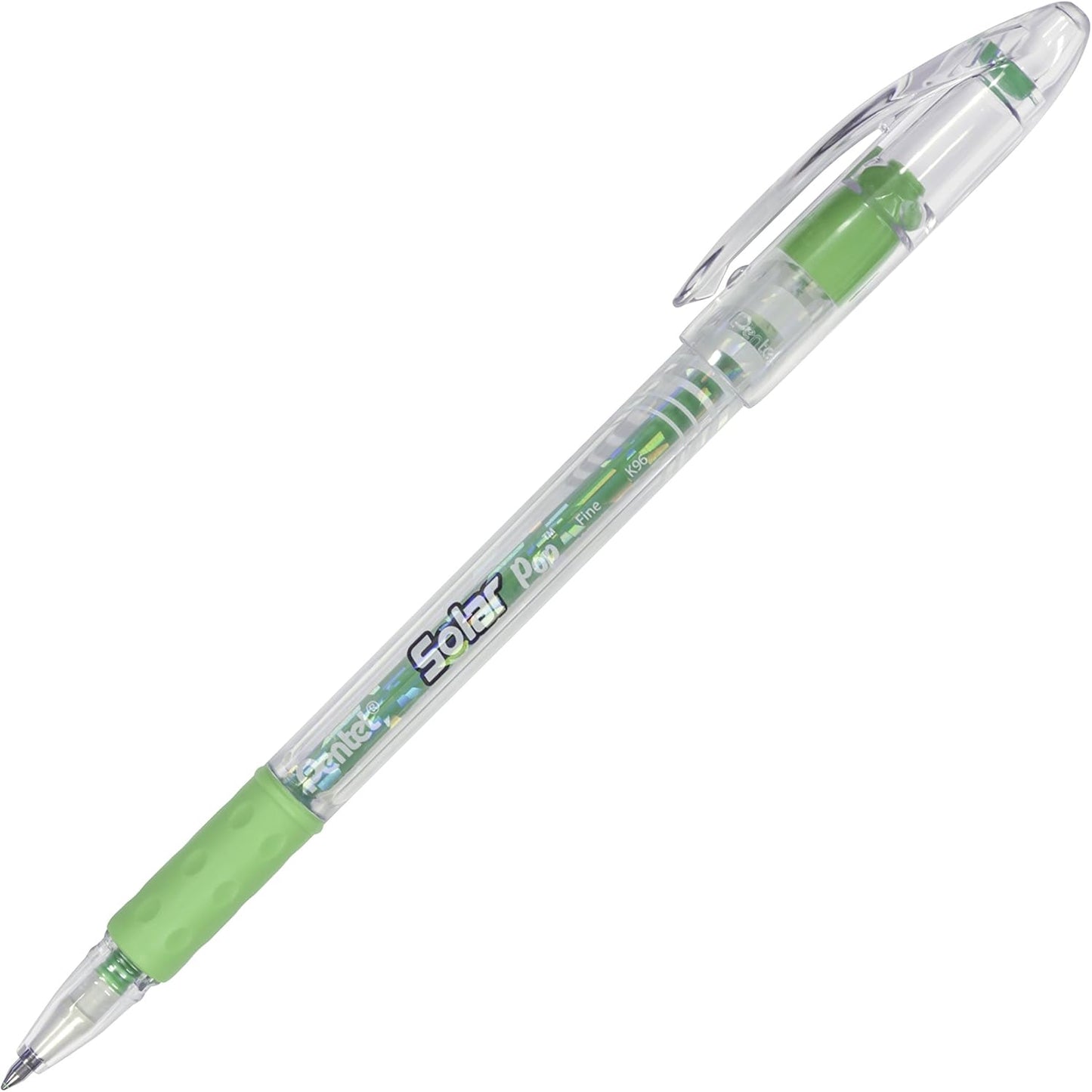 Pentel Sparkle Pop Metallic Gel Pen, (1.0mm) Bold Line, Assorted Colors, Pack of 8 (K91BP8M)