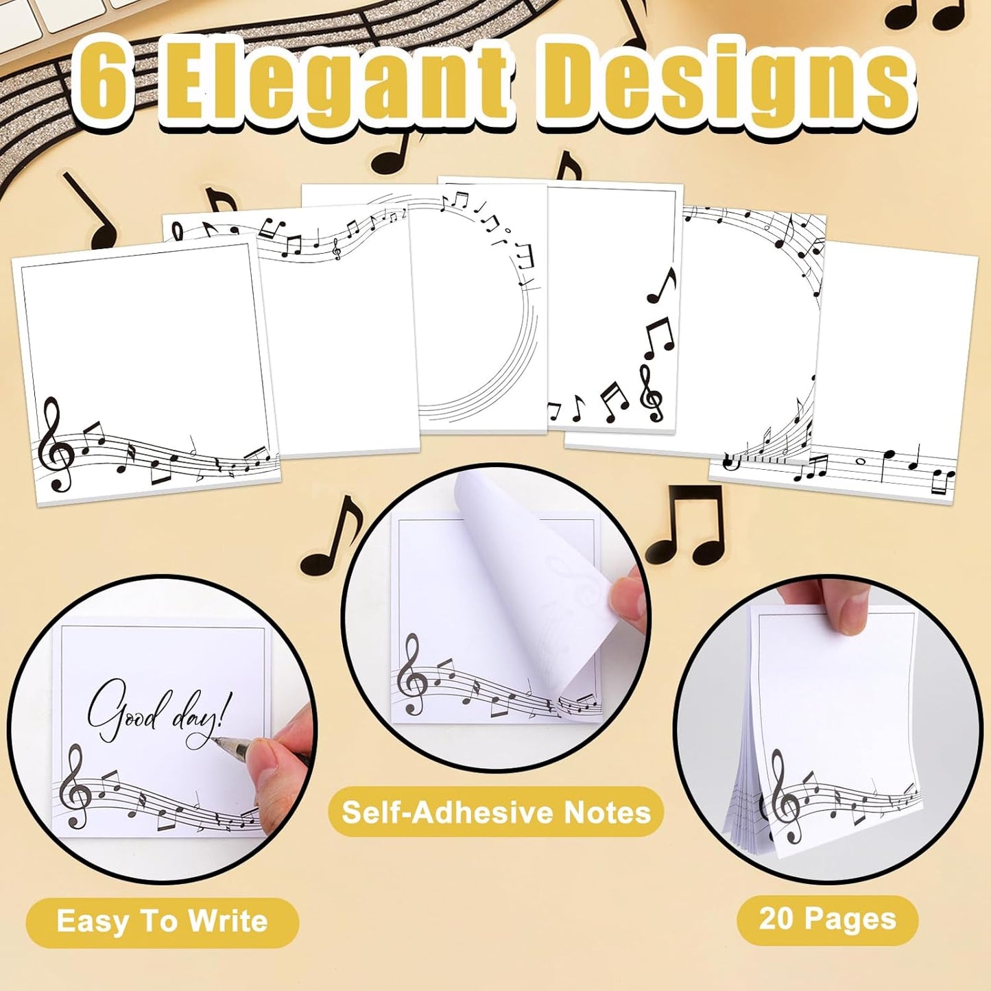 30 Pcs Bible Sticky Notes Christian Note Pads Religious Bible Notepads Inspirational Memo Notes for Inspirational Gifts Message Reminder Lists Schedules Studying Office School Supplies