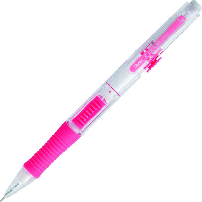 Pentel Quick Click Mechanical Pencil, (0.7mm), Medium, Black Barrel, Box of 12 Pencils (PD217A)