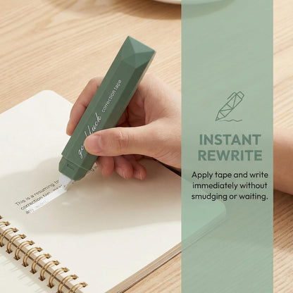 5Pcs Mini White Out Correction Tape, Portable White Out Tape for School Office Students Writing Supplies (Purple)