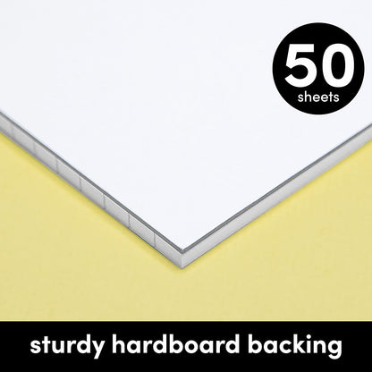 PAPERAGE Lined Legal Pads, (Rainbow), 6 Pack, 50 Sheets Each, Wide/Legal Ruled, Note Pads, Paper, 5 inches x 8 inches