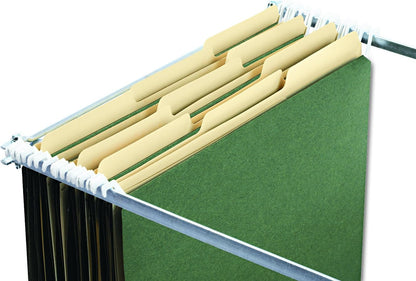 Find It Hanging File Folders for Filing Cabinet Storage - Pack of 9, Letter-Sized File Folder Set for Documents and Valuables - Filing Products for Organization, Back to School Supplies, Green