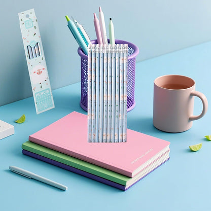 30pcs HB Art Drawing Pencils Bulk Cute Fun Novelty Wooden Writing Pencils with Erasers for Students Reward Teacher Classroom Office (Green)