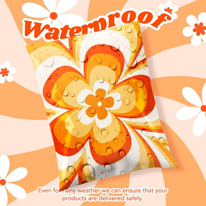 Metronic Cute Poly Mailers 10x13" 50pc Small Shipping Bags, Strong Adhesive Mailers Poly Bags for Business, Waterproof Mailing Envelopes for Packing Shipping Clothes Gifts, Gradient BluePink