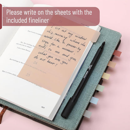 Mr. Pen- Sticky Notes Set, 410 Pack, Ruled, Dotted & Blank Notes with 150 Index Tabs, Divider Sticky Pads for Bible Study, Office, School, Planning, Journaling & Organization