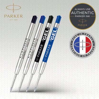 Parker Jotter London Ballpoint and Gel Pen Refill Discovery Pack: 3 Quinkflow Refills for Ballpoint Pens & 3 Quink Gel Refills