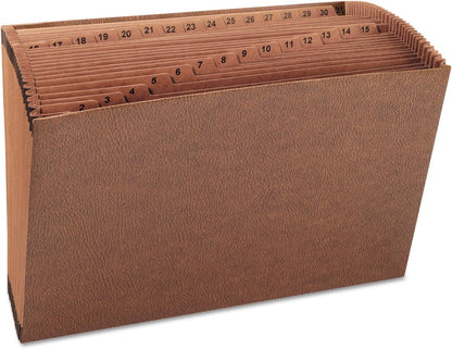 Smead TUFF Expanding File, Monthly (Jan.-Dec.), 12 Pockets, Letter Size, Redrope-Printed Stock (70488)