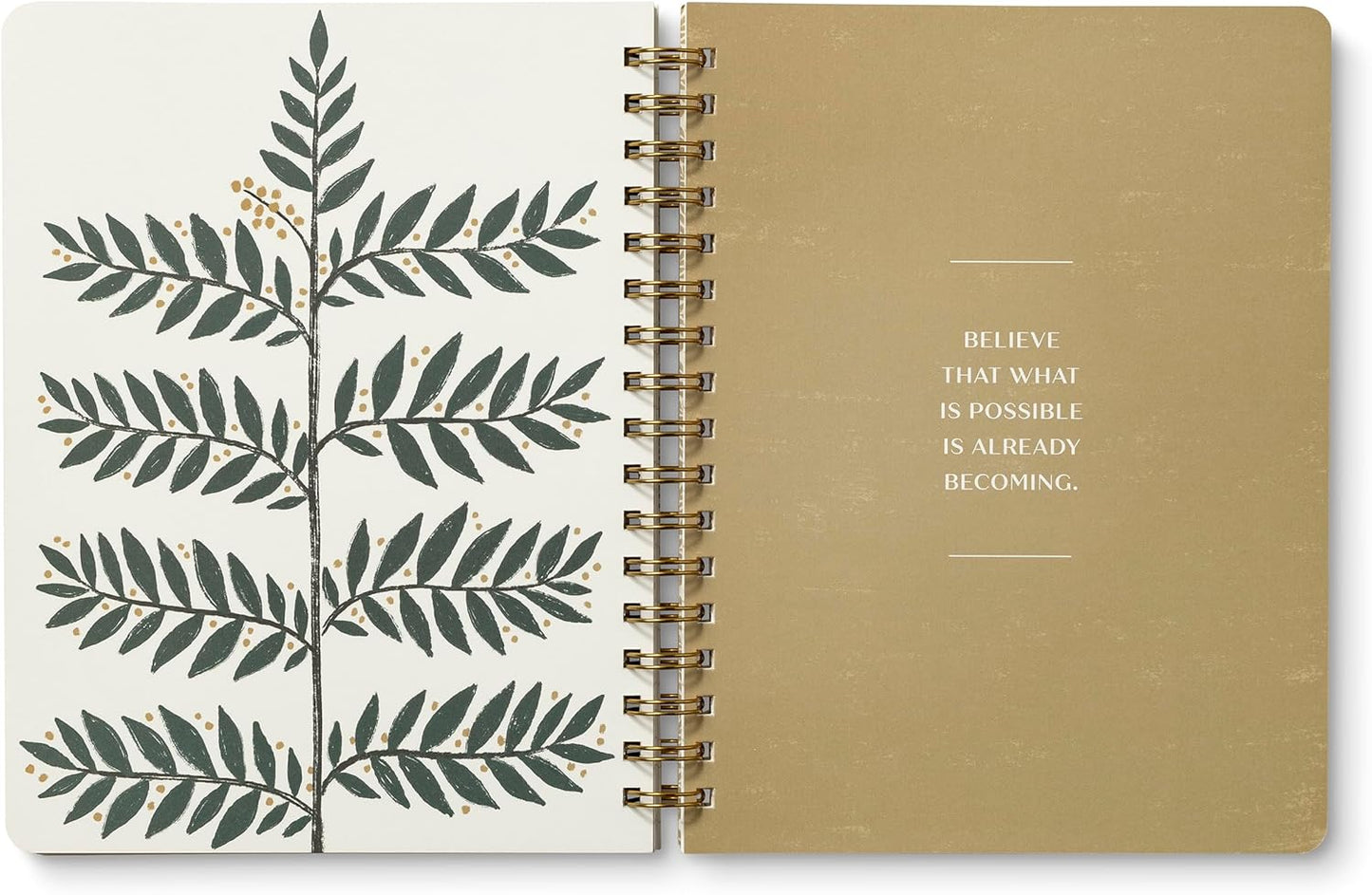 Compendium Spiral Notebook – Expect the Best Things to Happen Today – A Designer Spiral Notebook with 192 Lined Pages, College Ruled, 7.0" W x 9.25" H