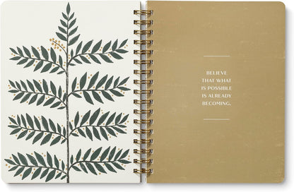 Compendium Spiral Notebook – Expect the Best Things to Happen Today – A Designer Spiral Notebook with 192 Lined Pages, College Ruled, 7.0" W x 9.25" H