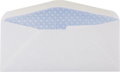 Amazon Basics #9 Security Tinted Double Window Envelopes for Invoices and Documents, Self-Seal, 3-7/8" x 8-7/8", White, 500-Pack