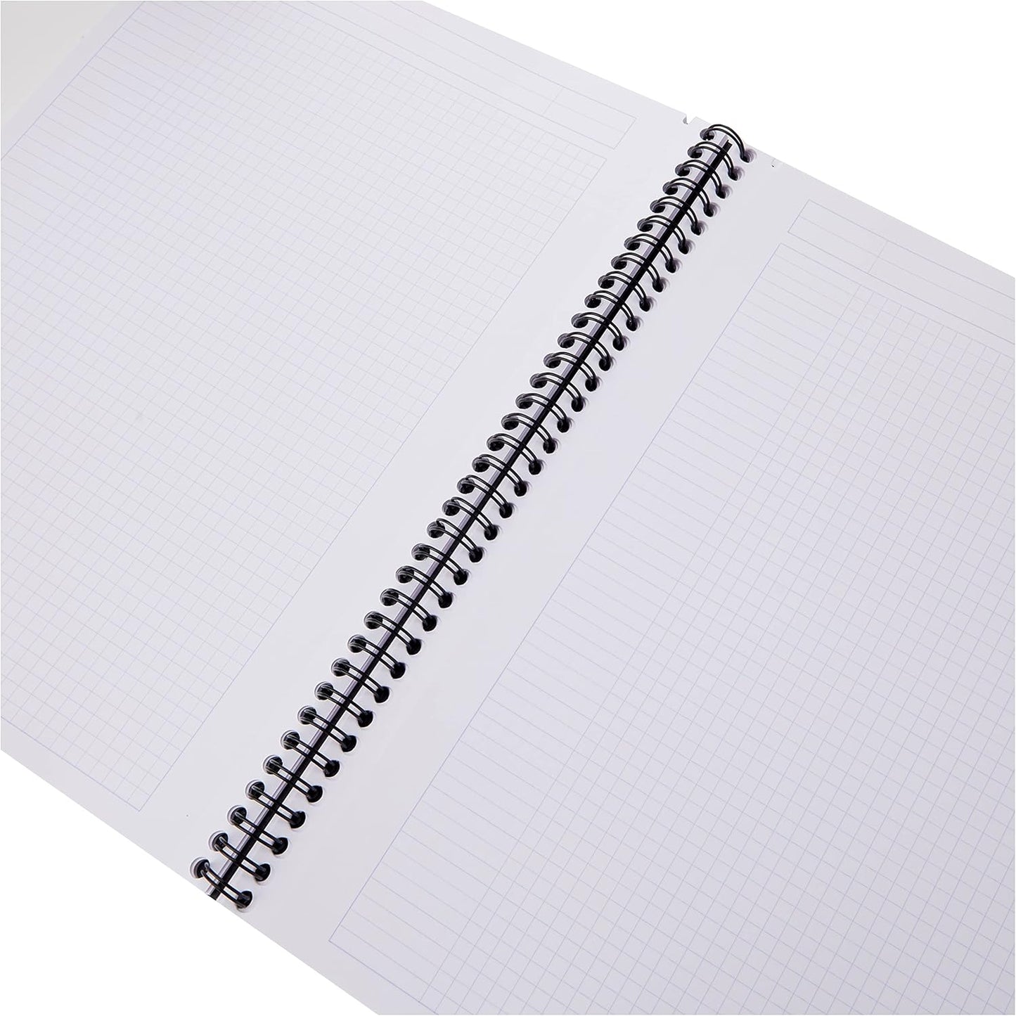 Rhodia 193101C - Spiral Notebook (Full Bound) White Notebook - A4+ - Ruled - 160 Detachable Pages - Clairefontaine Paper 80 g/m - Soft and Resistant Coated Card Cover - Classic