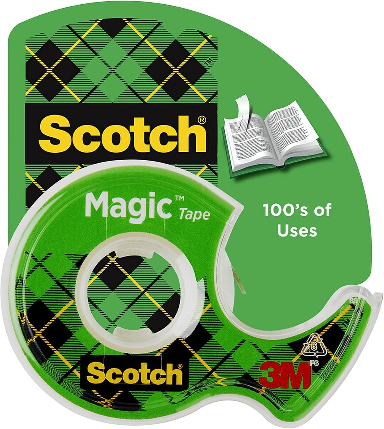 Scotch and Post-it Brand Office Essentials Kit, Business and Teacher Supplies Set with Post-it Super Sticky Notes, Scotch Super Hold Tape, Scotch Magic Tape, Post-it Flags, Sharp Scissors for Office