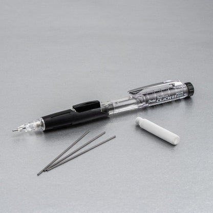 Pentel Twist-Erase Click Mechanical Pencil (0.7mm), Pack of 6 Pencils with 2 Pack of Lead Refills (PD277TLBPS6M)