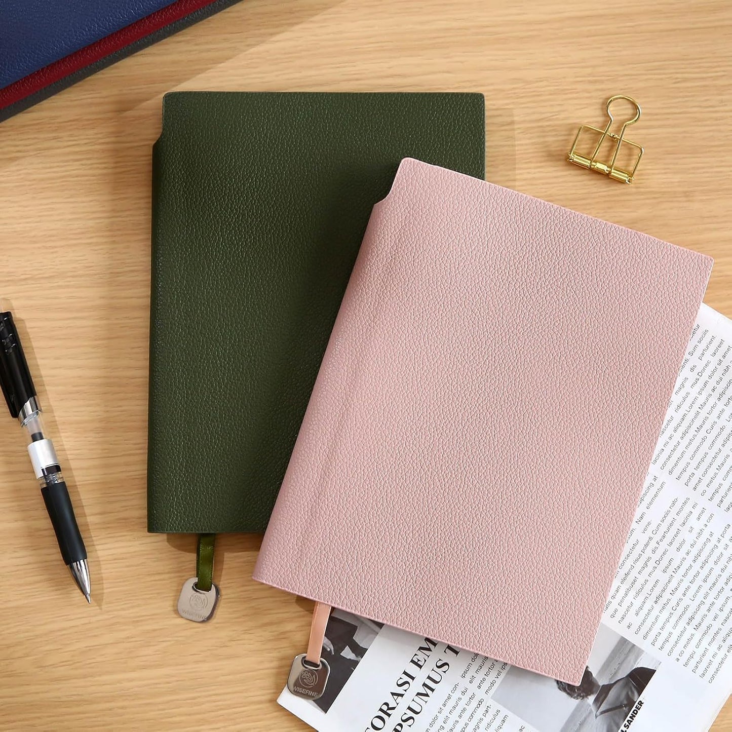 Lined Journal Notebook for Women A5 Softcover Journals for Writing 160 Pages Daily Journaling College Ruled Notebooks for Work School Note Taking, Business 6.38'' X 8.28''