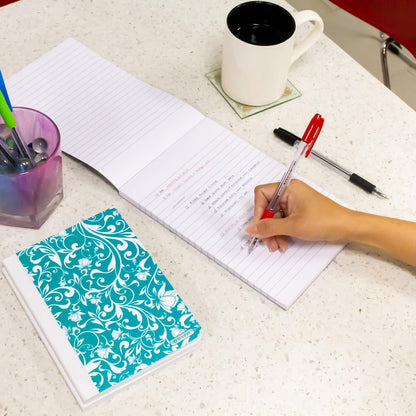 BAZIC Products Writing Pad 100 Sheets 6" x 9" – Writing Pad With Durable Lined Note Pads, Smooth Writing Paper, and Easy-tear Paper Pads; Compact Note Pads and Writing Pads for Office, School, or Home, 1-pack