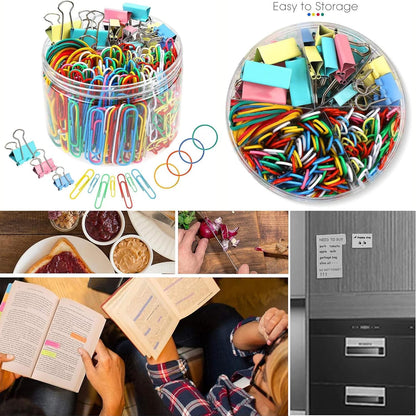 Sticky Notes Set, Tabs, 410 Pack, Divider, School Supplies, Office Supplies, Planner CEO, Sticky Note Dividers Tabs, Book Notes, Bible Sticky Notes