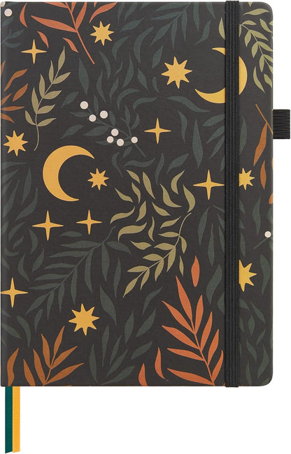 &And Per Se Lined Journal Notebook, 160 Pages, A5 5.7 x 8 inches College Ruled Thick Paper Notebook Journals for Writing, Hardcover Notebooks for Women Men Office School (1 Pack, Green) - Colors A