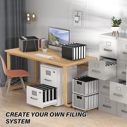 Ansook Hanging File Folder Letter Size Extra Capacity,Heavy Duty 2" Expansion Plastic File Folders Hanging with Tabs,6 Pack Reinforced Hanging File Organizer,File Cabinet Folders for Office Bulk Files