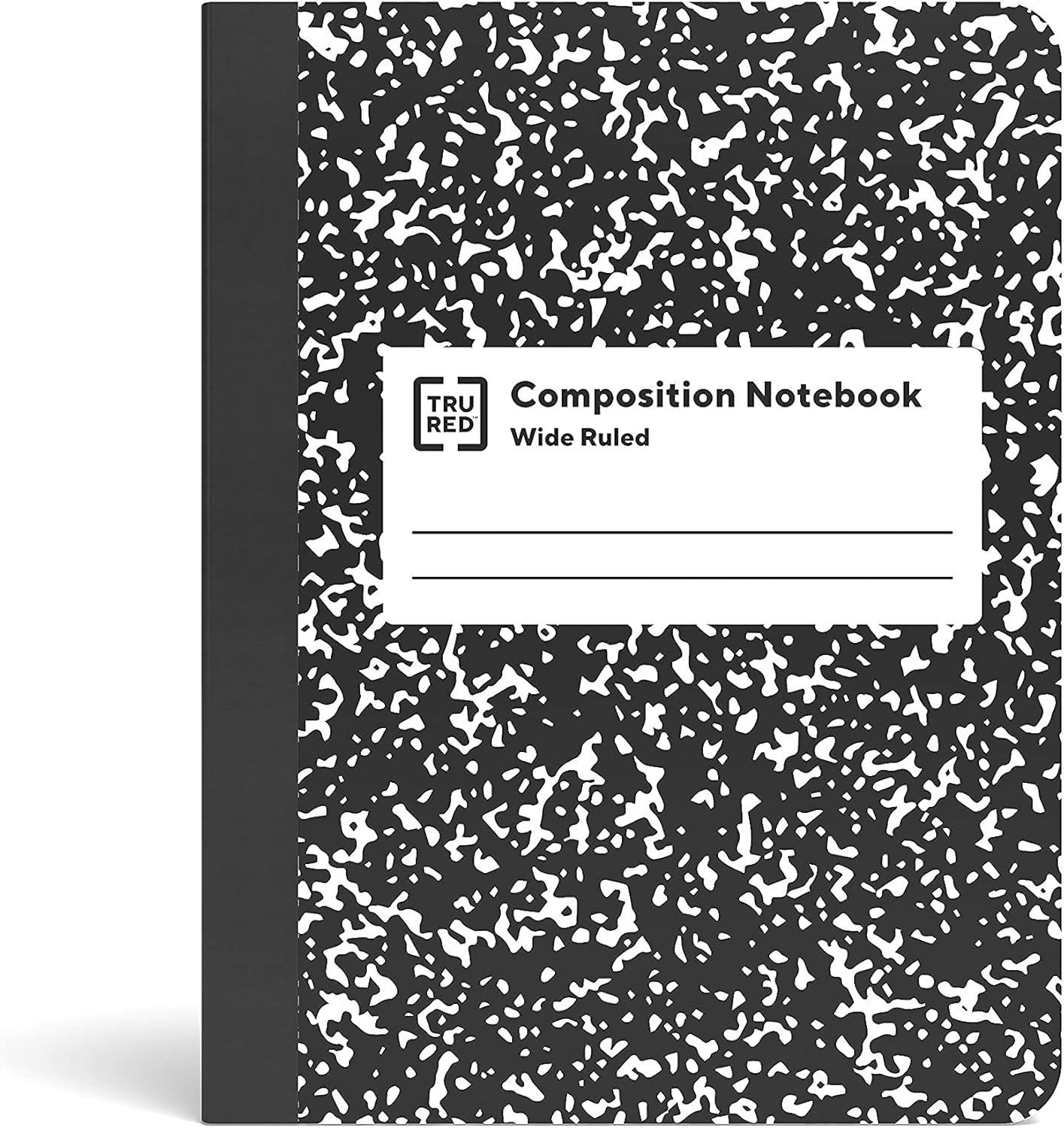 STAPLES Poly Composition Notebook, 9.75” x 7.5”, Wide Ruled, 70 Sheets, Assorted Colors