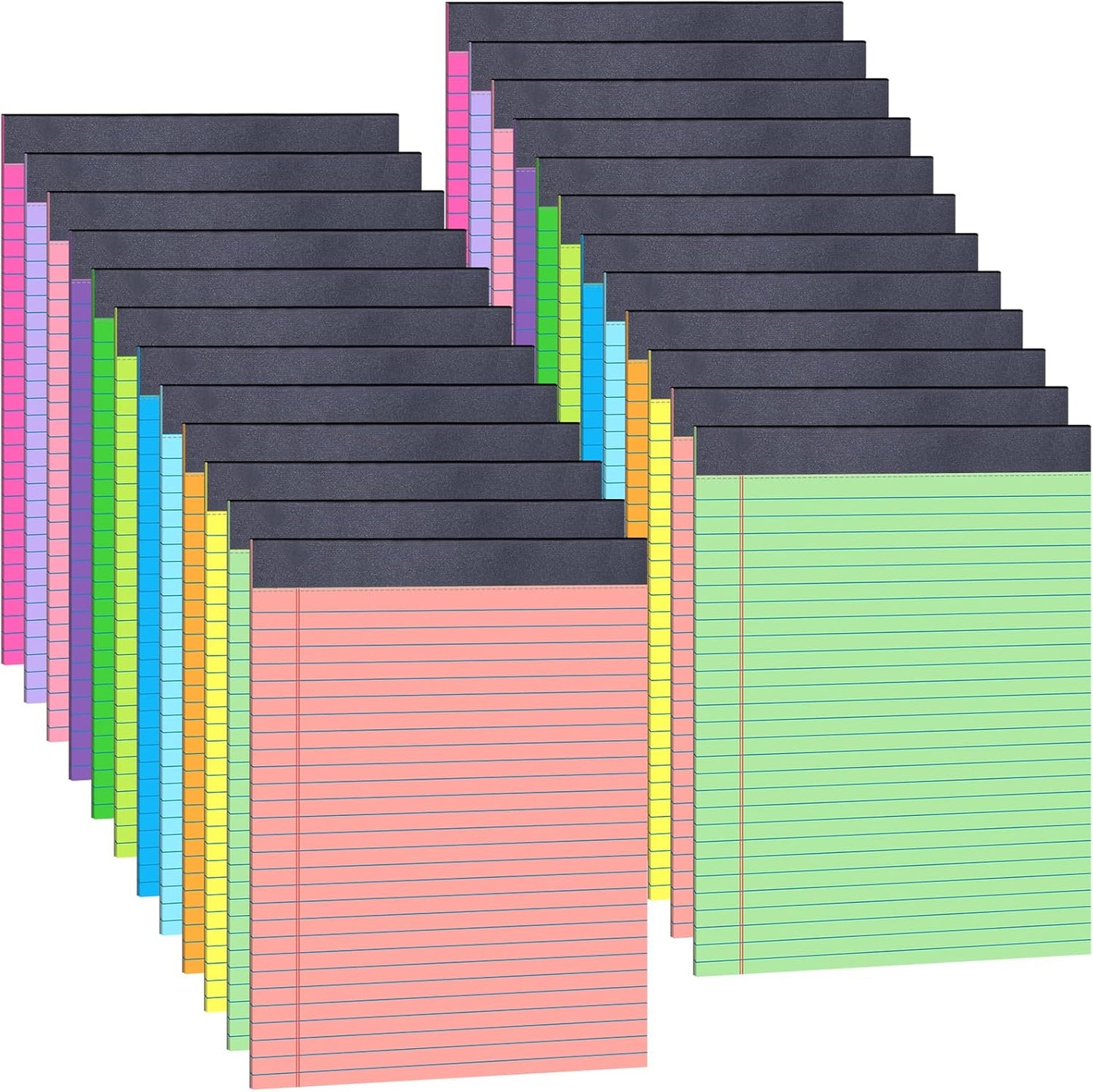 Note Pads 4x6, 36 Pack Small NotePads, Server Pads, Scratch Pads 4x6, Memo Pads White Paper, 50 Sheets per Blank Note Pads 4 x 6, Mini Writing Pads Pocket Notepads for Office School Home Supplies