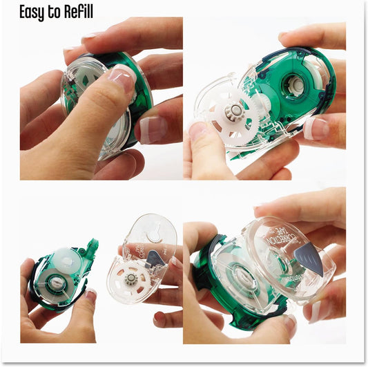 Tombow 68666 MONO Correction Tape Refill, 1/6-Inch x 472-Inch