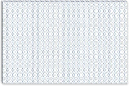 MotiMind 50 Sheets 8.5" x 11" Isometric Graph Paper Pad Isometric Paper Drafting and Graph Pads for 3D Designs Architecture Landscaping Engineering Drafting