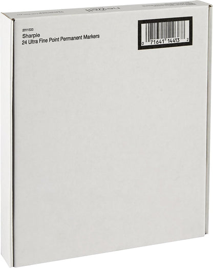 Sharpie 37600PP Permanent Markers, Ultra Fine Point, Classic Colors, 8 Count